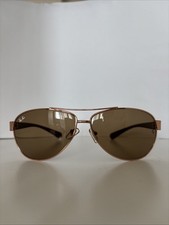 Ray ban Braun Gold/Rosegold Sonnenbrille Made In U.S.A. CE