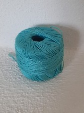 100 % Baumwolle Häkel- und Strickgarn 60g, türkisblau, Nadelstärke 2-2,5  