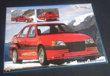 OPEL KADETT E Stufenheck MS DESIGN (TUNING)….Prospektblatt....TOLL…1985