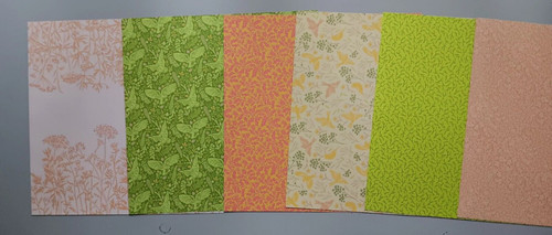 Stampin blätter - stampin, 6
