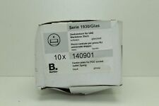 Berker 140901 Zentralstück für UAE Steckdose 2-fach schwarz glänzend 1 Stk."Neu"