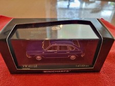 Minichamps VW 411 LE, saphirblau, 1:43, limitiert
