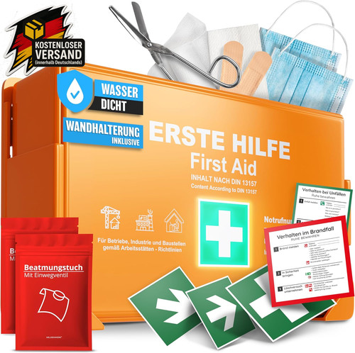 Erste hilfe koffer - koffer, für