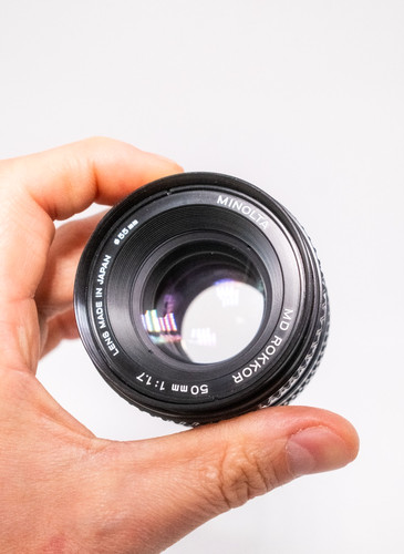 Minolta rokkor 7 50mm - md,