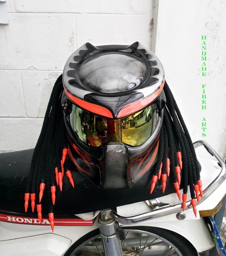 Custom predator motorradhelm - predator,