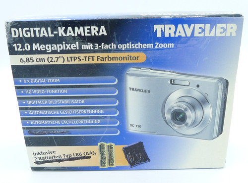 Traveler 120 digitalkamera - traveler, dc-120