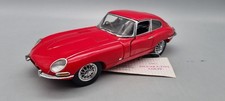 Modellautos 1:24 Franklin Mint Jaguar E-Type Coupe 1961 rot