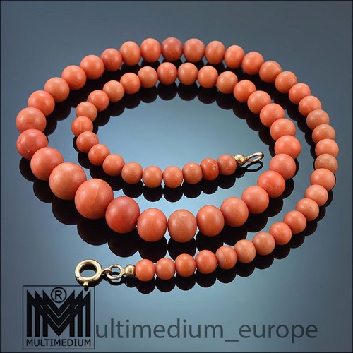 Antike art deco korallen kugel - antike,