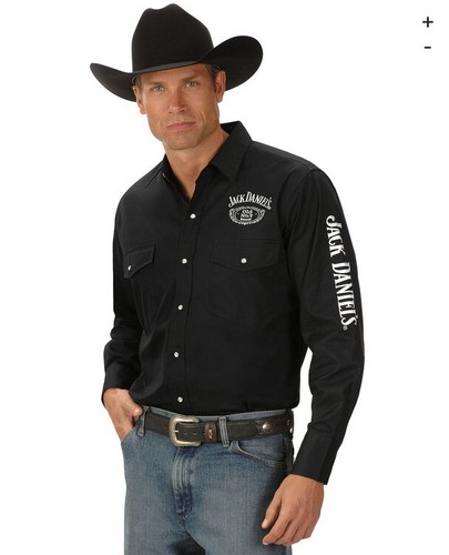 Jack daniels hemd - hemd, westernhemd