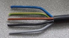 Erdkabel NYY-J 5x2,5 qmm