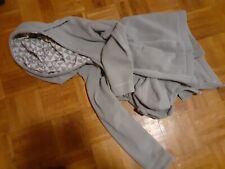 Tragejacke Grau M Fleece Tragemöglichkeit vorne und hinten