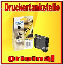  orig. Patrone EPSON 16 XL BK WF-2010 WF-2510 WF-2520 WF-2530 WF 2540WF Neu