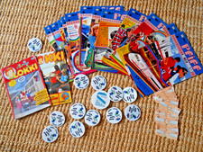 Sammlung Hefte Pfiff und Lokki, Buttons DB 1835-1985, Jojo, Fahrkarten