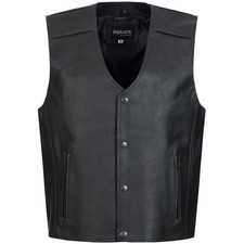 PAULGOS Lederweste Weste Kutte