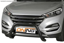 Frontbügel Edelstahl SCHWARZ