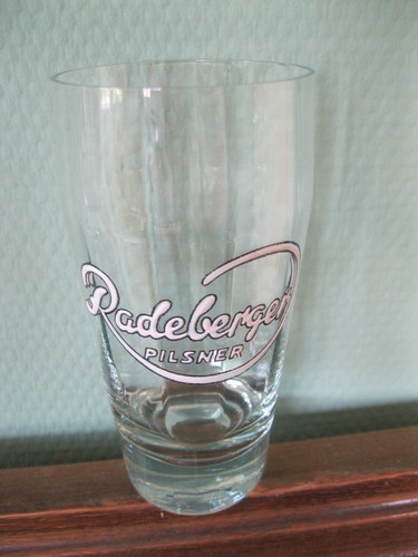 Radeberger pilsner bierglas - radeberger,