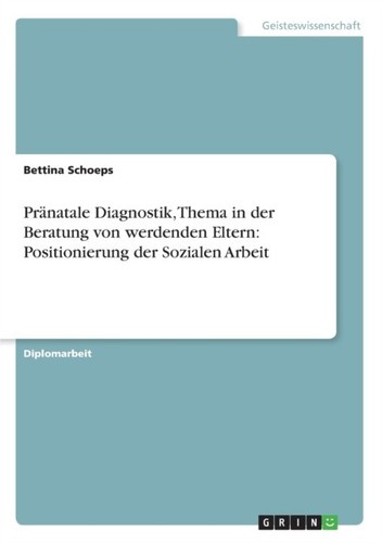 Schoeps prnatale diagnostik - schoeps,