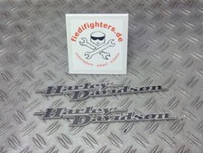 Schriftzug Tank Aufkleber Satz Emblem Harley Davidson