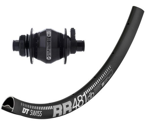 Handgebautes dynamorad 7 - sp, pl-7