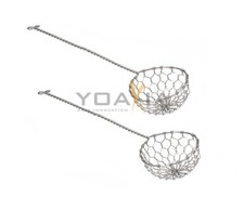 2x Fondue-Sieb, Ø 6cm L22cm