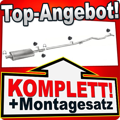 Auspuff für mercedes sprinter - auspuff,