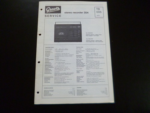 Original service manual - service,