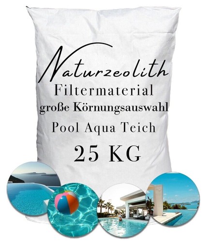 25kg zeolith filtermaterial - 25kg,