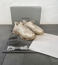 Balenciaga Triple S Sneaker, Größe 38 Off White super Zustand