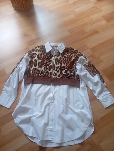 Neu bluse weiß leo weste - neu,