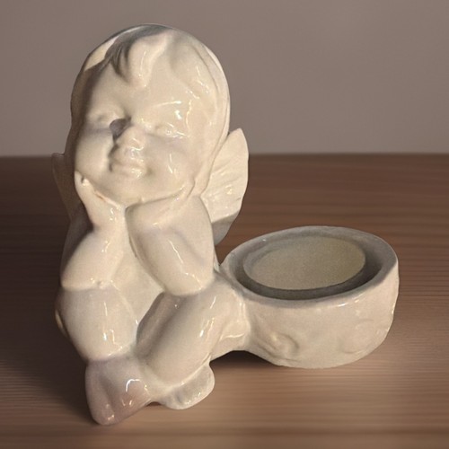 Teelichhalter engel porzellan - teelichhalter,