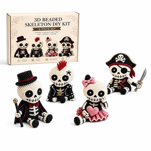 Halloween deko perlentiere - halloween,