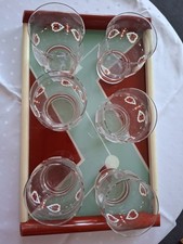 DDR Bowle SET mit 10  GLÄSERN