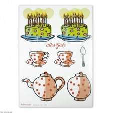 Bastelset Torte, Bastelbogen