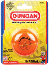 DUNCAN IMPERIAL YO-YO - THE ORIGINAL WORLDS #1 YOYO - (ORANGE) - BRANDNEU!