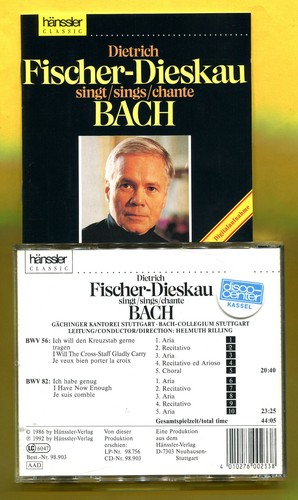 Bach dietrich fischer dieskau - bach,, fischer-dieskau