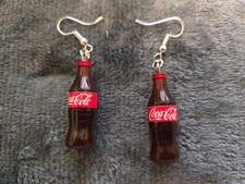 Coca Cola Flasche Ohrring Paar