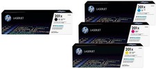 4x ORIGINAL HP 201X TONER SET