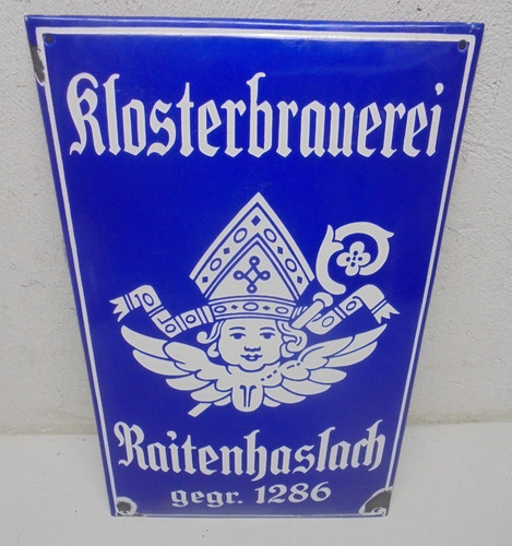 Original emailschild gewölbt - original,