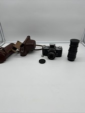 Kamera Praktika DDR F.X.2, mit Tasche Und 2. Objektiv