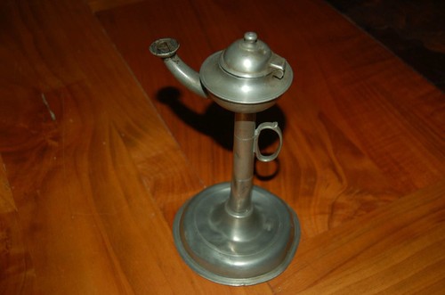 Lampe öllampe 19jhdt - lampe,