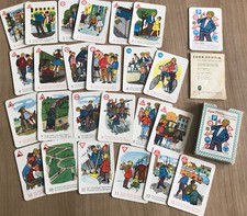 DDR Kartenspiel Egon Pfiffig 1962 Zug Oldtimer Verkehr 13