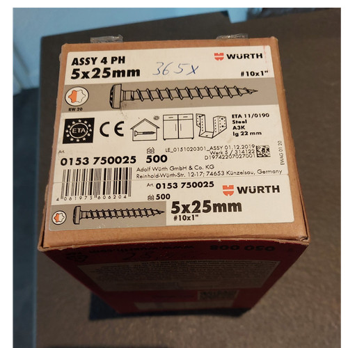 Würth assy holzschrauben - würth,
