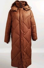 Esprit Damen Maxi-Steppmantel