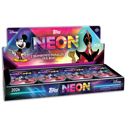 Topps disney neon 2026 pick - neon,