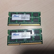 2x 2GB DDR3 SO-DIMM RAM