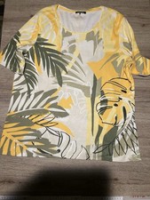 Olsen T-Shirt Gr 46 Gelb Grün