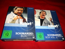 7 DvD - Tatort Schimanski Box 1 und 2      ( Zustand - sehr - gut  )
