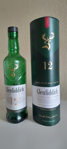 Leere whisky flasche - leere,