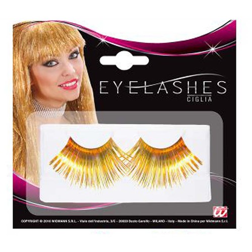 Metallic wimpern gold falsche - metallic,