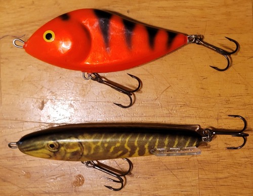 Salmo slider and - f, cm